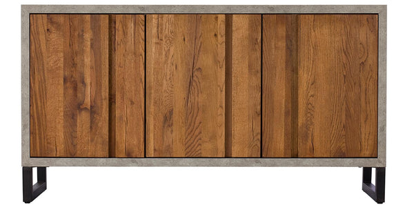 Mitcham Industrial Oak Sideboard