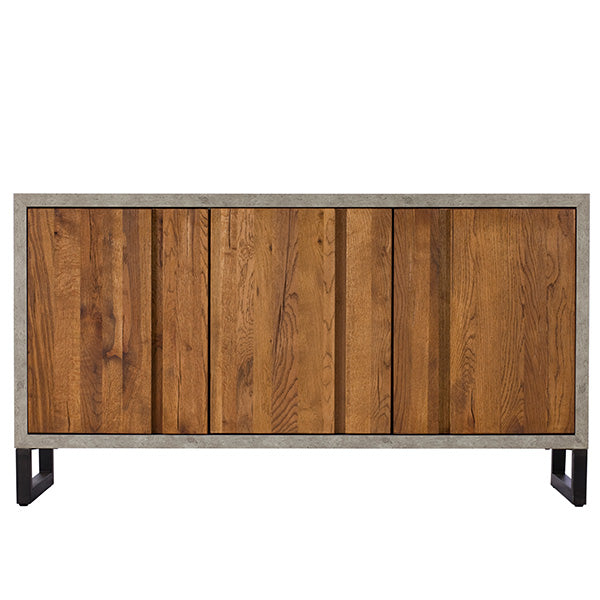 Mitcham Industrial Oak Sideboard