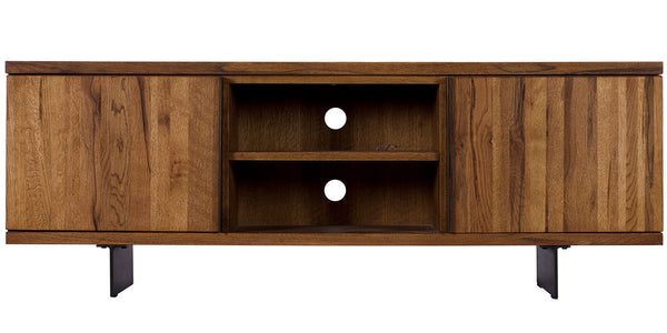 Mitcham Industrial Oak TV Unit