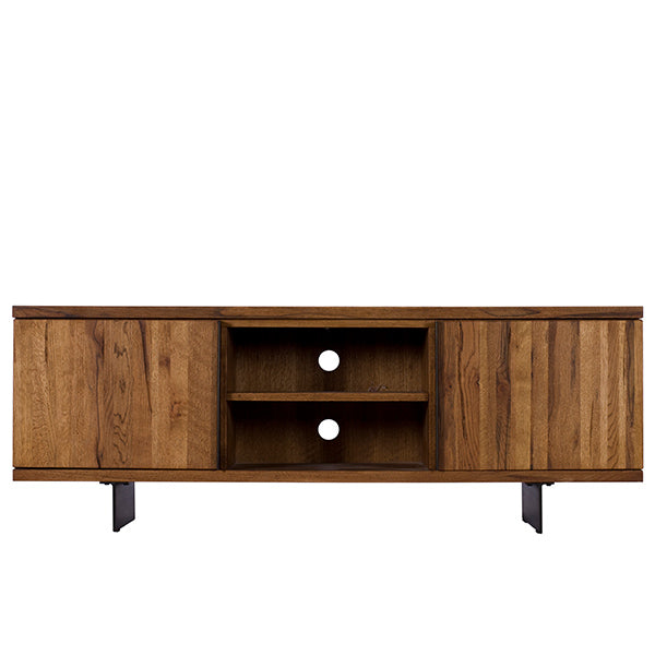 Mitcham Industrial Oak TV Unit