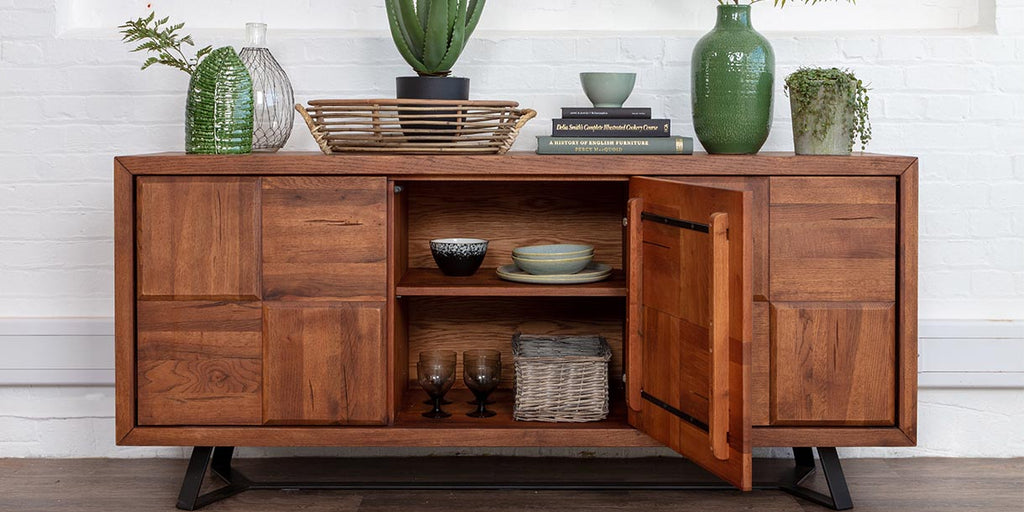 Mitcham Oak Large Sideboard
