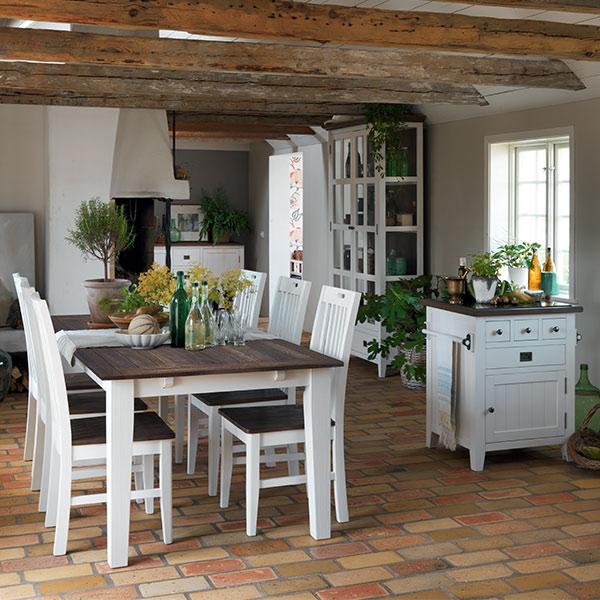 Nottingham White Dining Table and Chairs