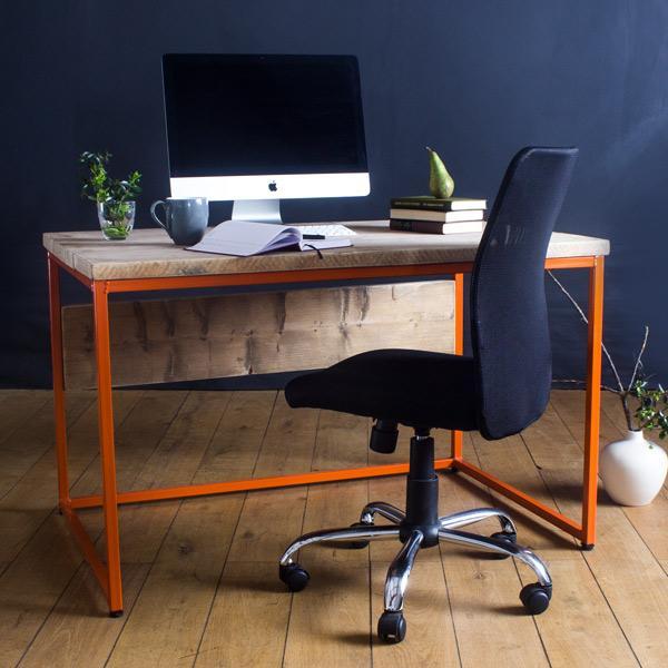 Oldman Industrial Reclaimed Wood Desk