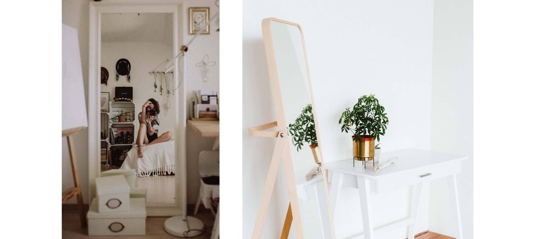 Extra large floor mirrors for the  bedroom