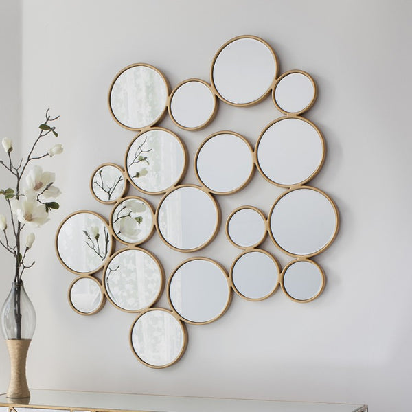 Pebbles Round Mirror