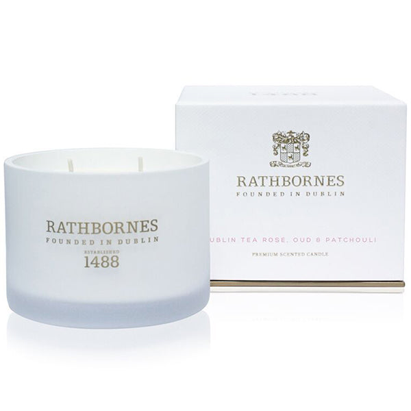 Rathbornes Dublin Tea Rose Candle