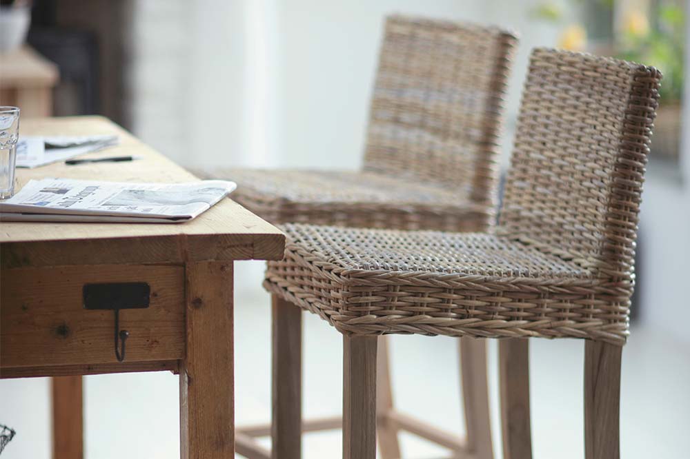 Rattan Bar Stools