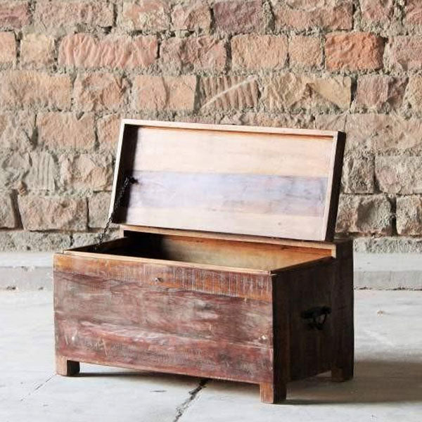 Riya Reclaimed Wood Trunk Coffee Table