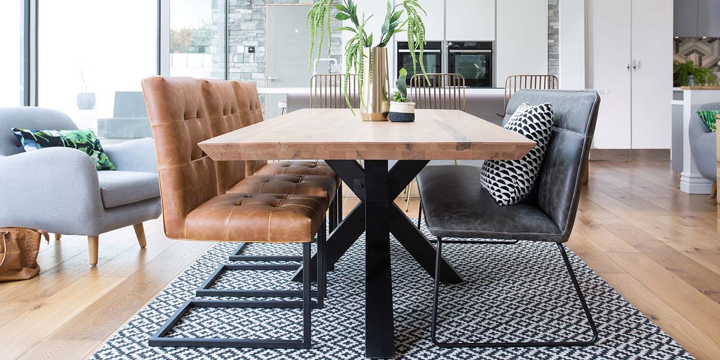 Rocco Oak Dining Table and Chairs