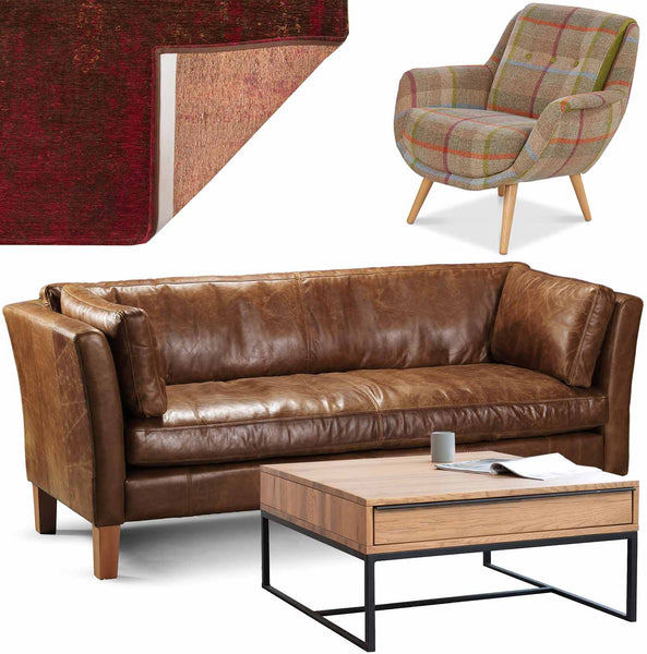 Rustic Living Room Look