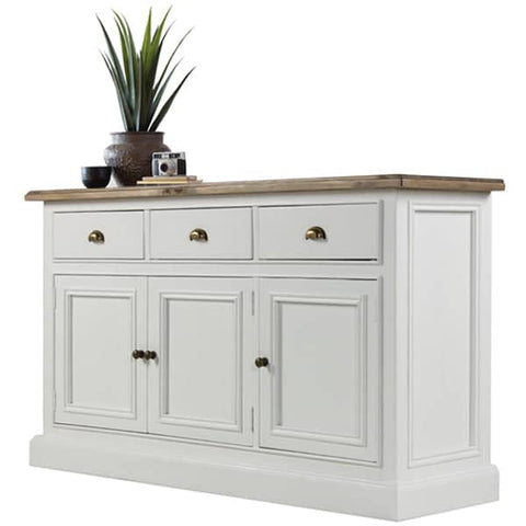 white sideboard