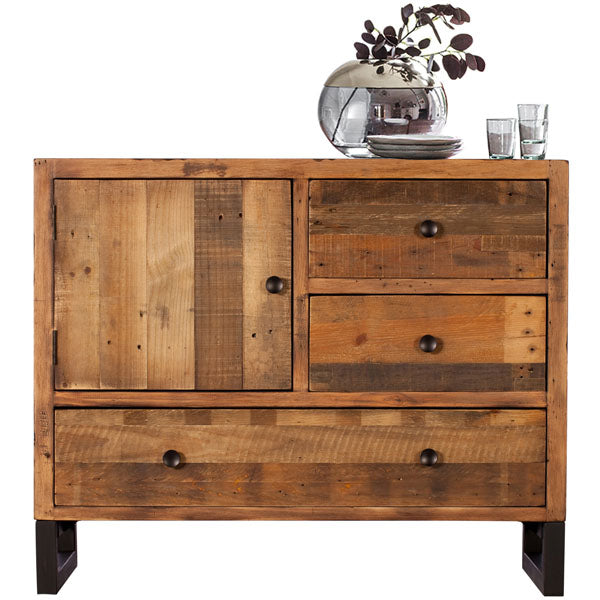 Standford Medium Reclaimed Wood Industrial Sideboard