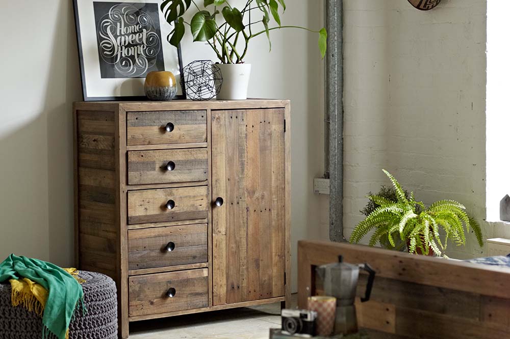 Standford Reclaimed Wood Chest of Drawers