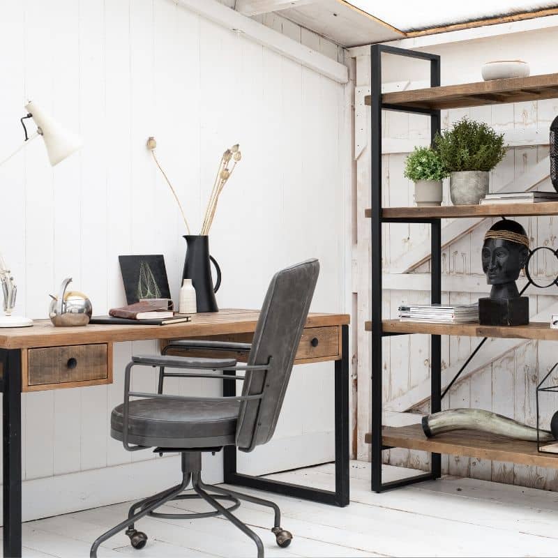 Standford_Reclaimed_Wood_Desk_Office_Chair_Shelving_unit2