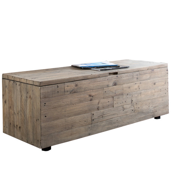 Thornton Reclaimed Wood Blanket Box