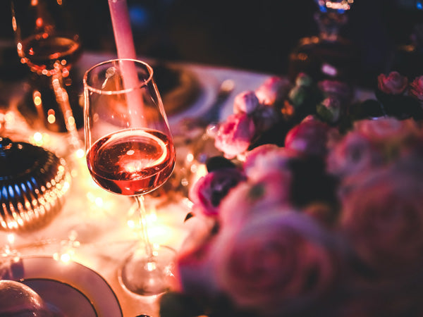 Valentines Day Dinner Table