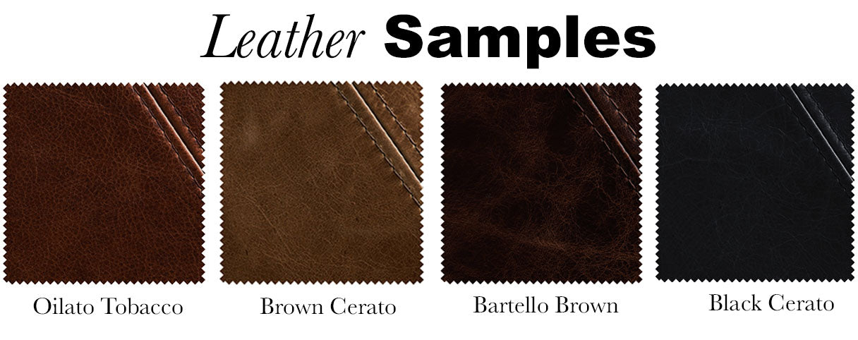 Stanton Dining Bench Leather Bespoke Options