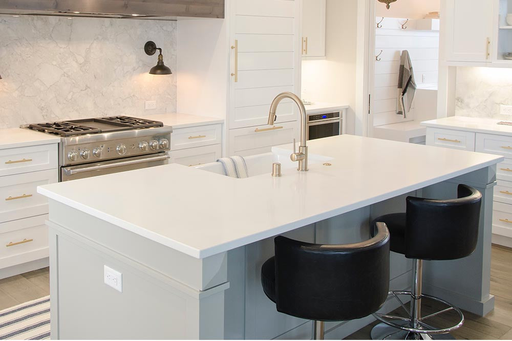 White Breakfast in Kitchen