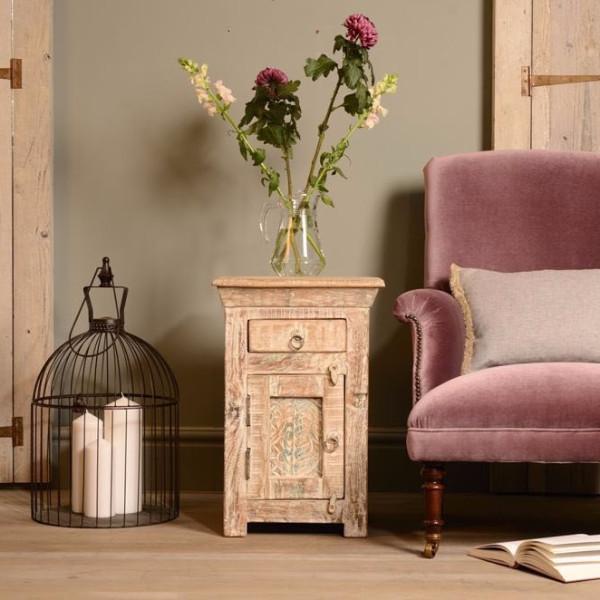 Whiteleaf Reclaimed Wood Sidetable