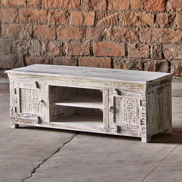 Whiteleaf Reclaimed Wood TV Unit
