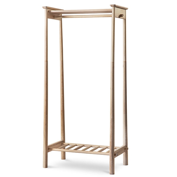 Wycombe Oak Open Wardrobe cutout