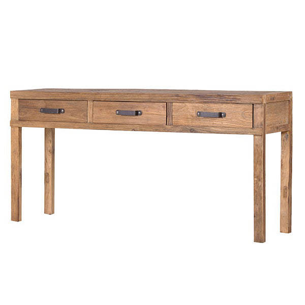 Dayton Rustic Elm Console Table