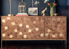 mango wood sideboard
