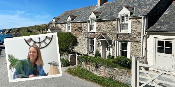 Sarah Jane of Just a Little Build at Leat House in Cornwall