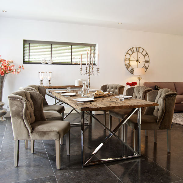 Luxe Kensington Reclaimed Wood Dining Table