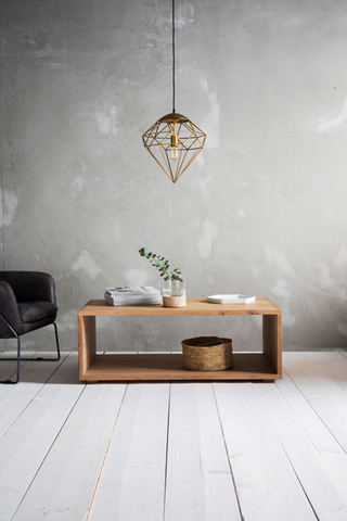 Hudson Living Kielder Oak Coffee Table