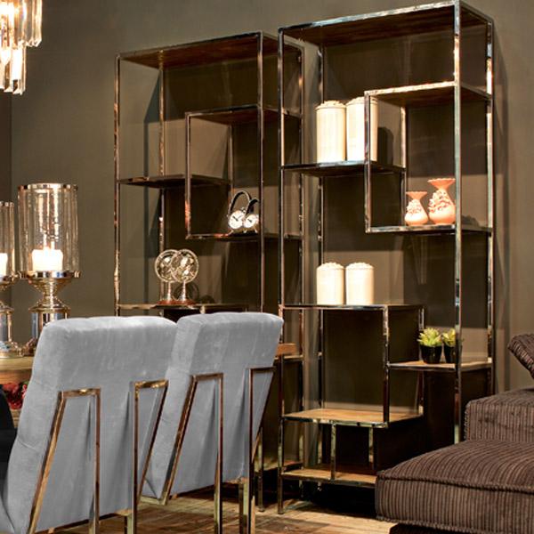 Maddox Industrial Reclaimed Elm Display Unit