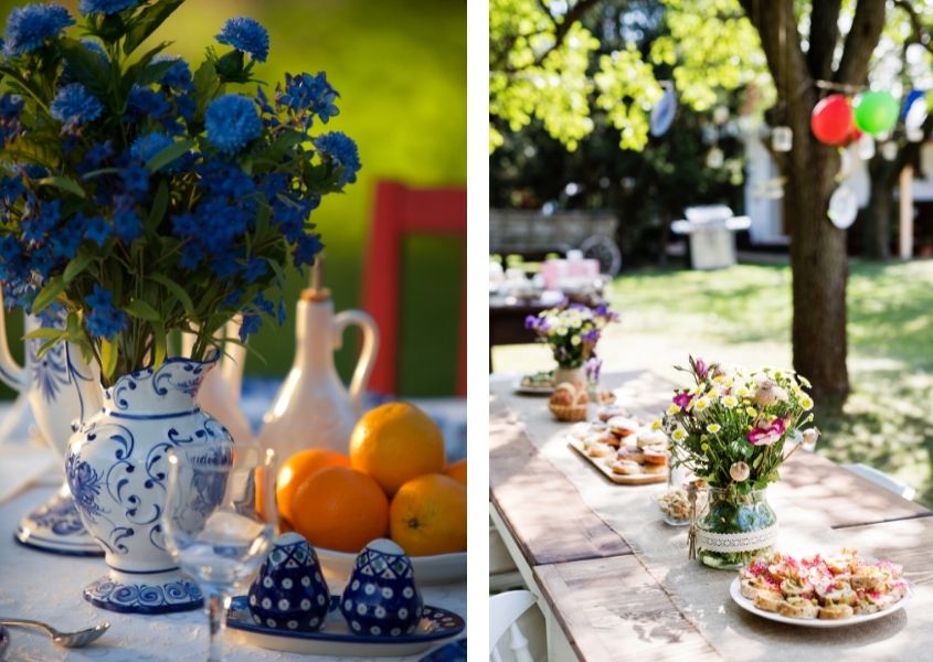 table decorations for platinum jubilee garden party ideas blog