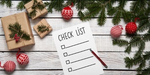 christmas checklist